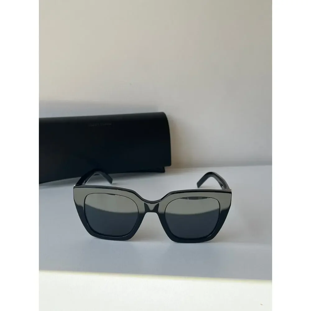 NEW Saint Laurent SL M143 Sunglasses in Black